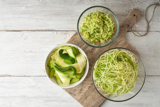Rezept-Tipp: Zoodles mit Mandel-Sesam-Soße
