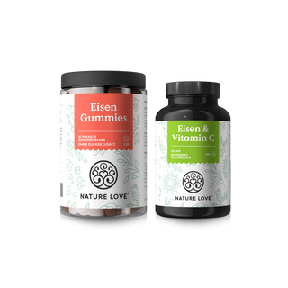 Nature Love's Eisen - Family-Set Eisen Gummies, mit Eisen & Vitamin C