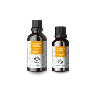 Nature Love Vitamin D3 & K2 - Family-Set