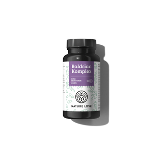 Nature Love Baldrian Komplex Kapseln, vegan, mit Melatonin