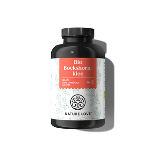 Nature Love Bio Bockshornklee Kapseln 240 vegane, vom Ayurveda inspirierte Kapseln.