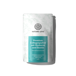 Nature Love Premium Collagenpulver mit Hyaluron und Elastin