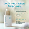 Eine weiße Flasche mit Deckel, die die Nature Love Hyaluron Night Cream enthält.