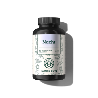 Nacht Kapseln von Nature Love 90 Kapseln, natürliches Melatonin