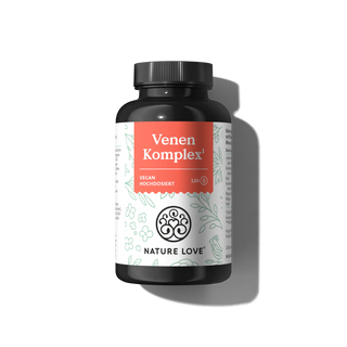 Venen Komplex Kapseln von Nature Love - 120 Kapseln für 2 Monate
