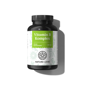 Vitamin B Komplex Kapseln von Nature Love - 180 Kapseln für 6 Monate