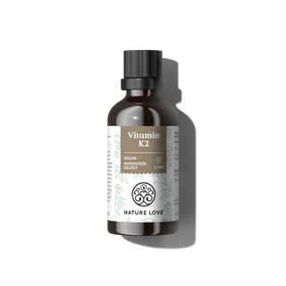 Vitamin K2 Tropfen von Nature Love, mit All-Trans MK-7 und K2VITAL