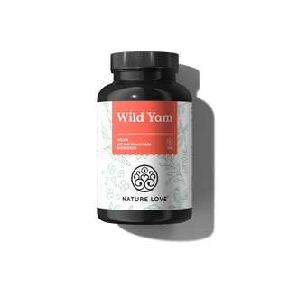 Wild Yam Kapseln von Nature Love - 180 Kapseln für 3 Monate